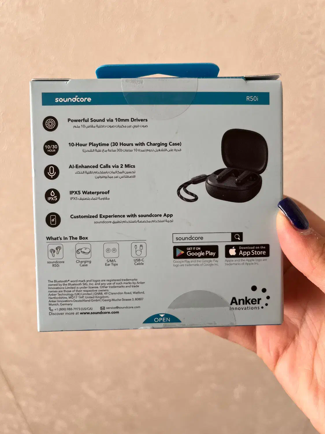 ایرپاد Anker R50i|لوازم جانبی موبایل و تبلت|کرج, کلاک نو|دیوار