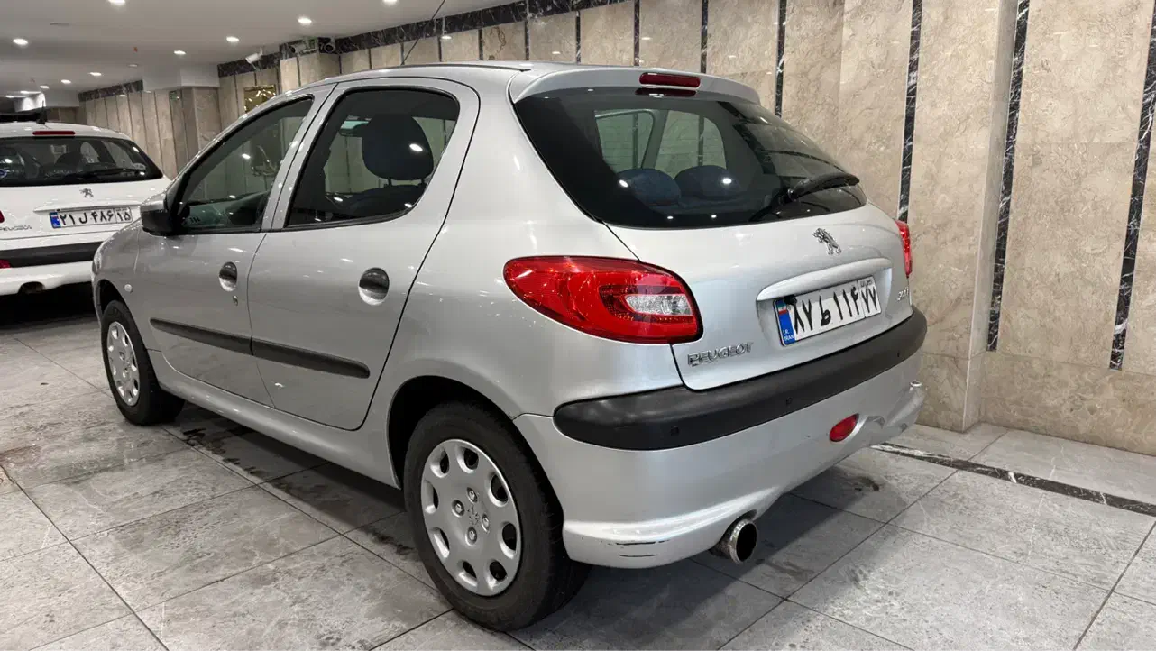 206 1384 تیپ۶ اتومات|خودرو سواری و وانت|تهران, درختی|دیوار