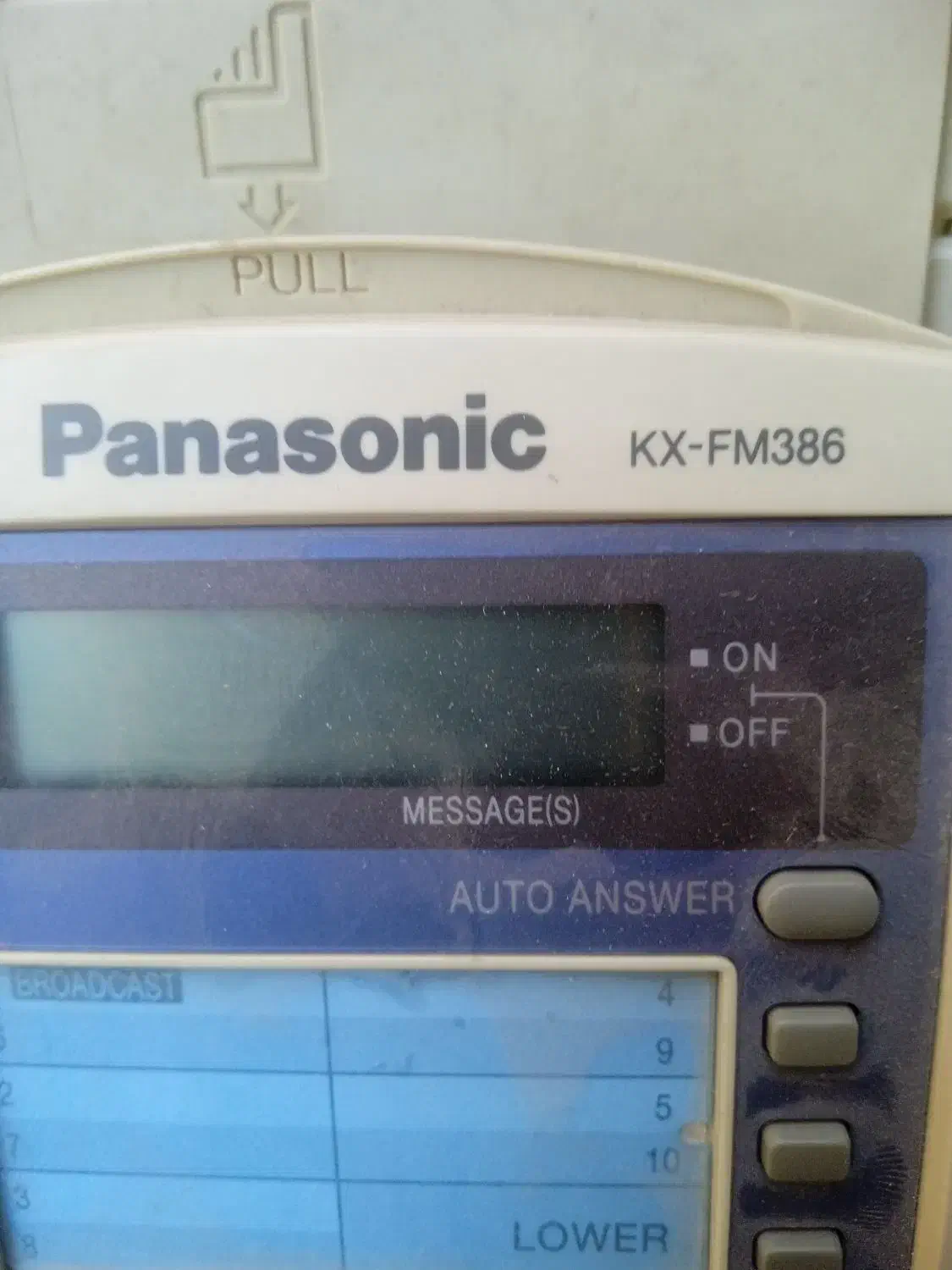 دستگاه فکس پاناسونیک مدلkx-fm386|پرینتر، اسکنر، کپی، فکس|تهران, سلسبیل جنوبی|دیوار