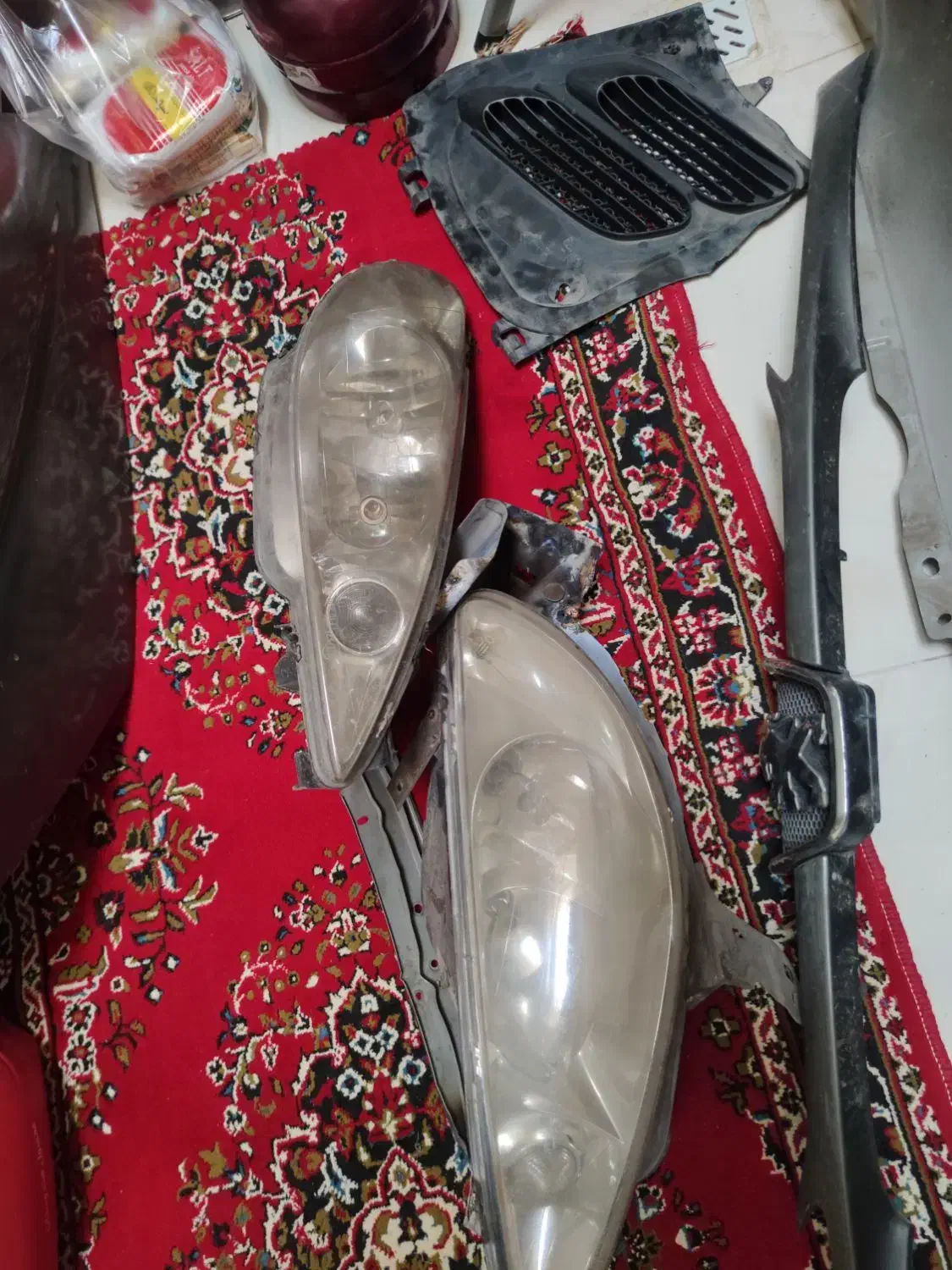 کاپوت و گلگیر و سپر 206|قطعات یدکی و لوازم جانبی|مهاباد (آذربایجان غربی), |دیوار