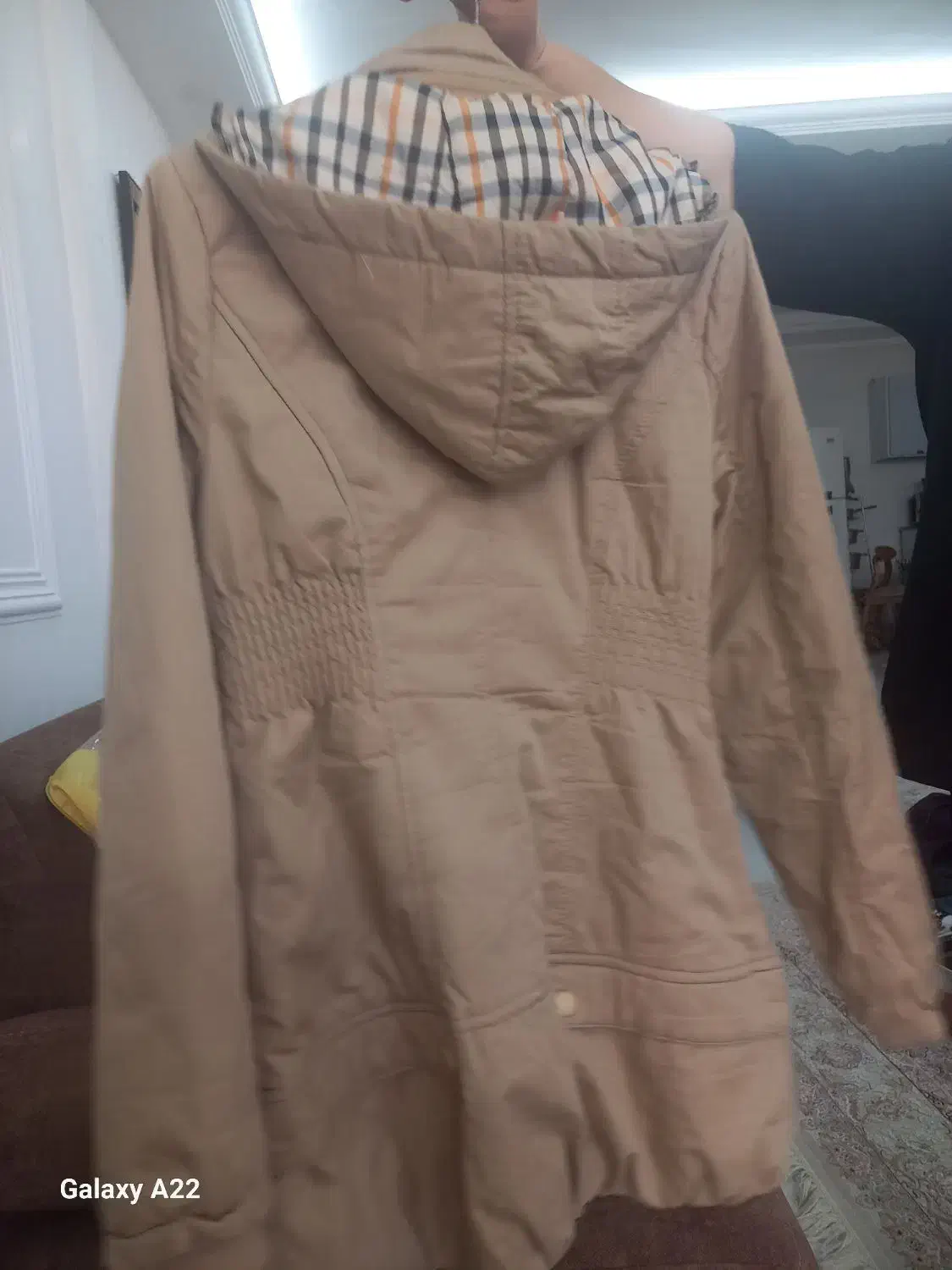 کاپشن پشمی زیبای دخترانه در حد|لباس|الشتر, |دیوار