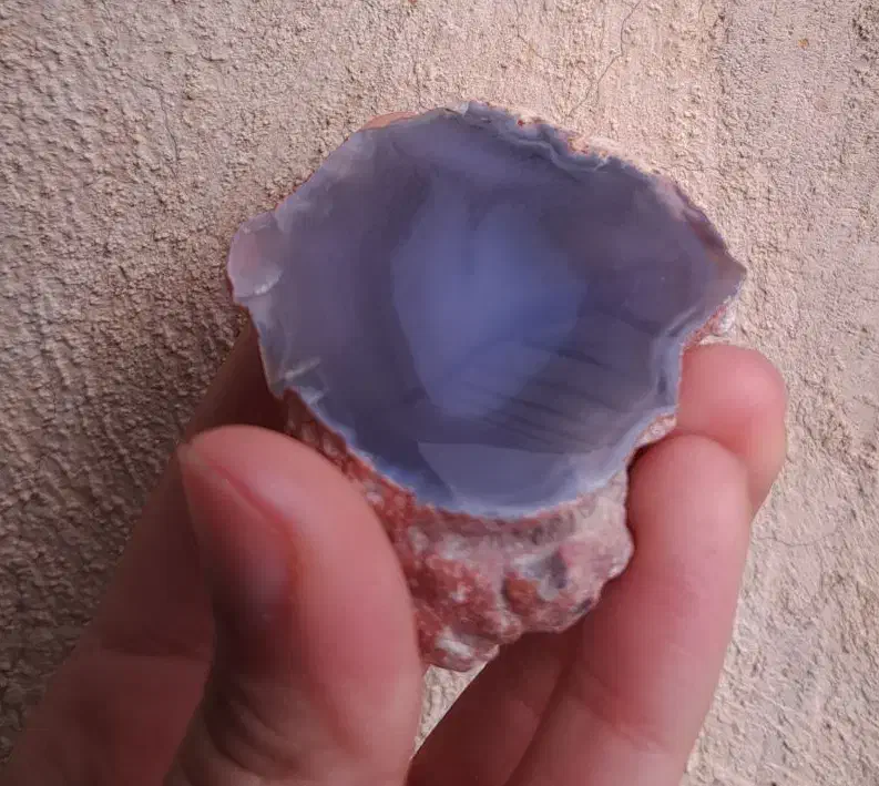 سنگ عقیق سلیمانی آبی|کلکسیون و سرگرمی|شوشتر, |دیوار