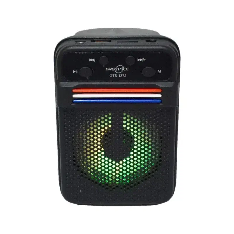 اسپیکر باند ۳ اینچ بلوتوثی فلشخور رقص نور ۷ رنگی|پخش‌کننده همراه|اردبیل, |دیوار