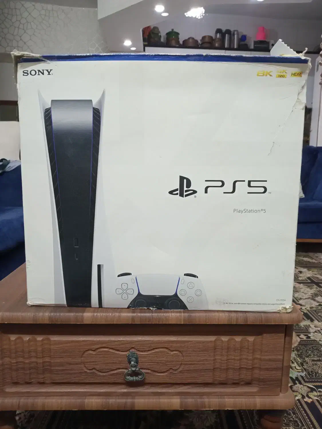 ps5 دستگاه استاندارد در حد اک به همراه هدست گیمینگ|کنسول، بازی ویدئویی و آنلاین|کرج, برغان|دیوار