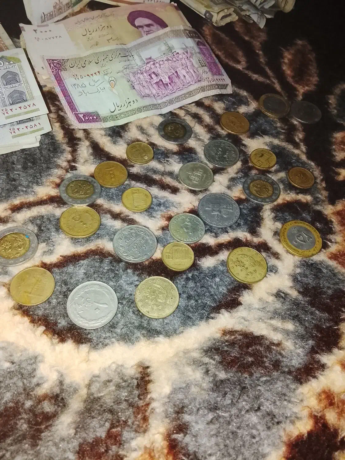 پول قدیمی سکه|کلکسیون سکه، تمبر، اسکناس|خوی, |دیوار