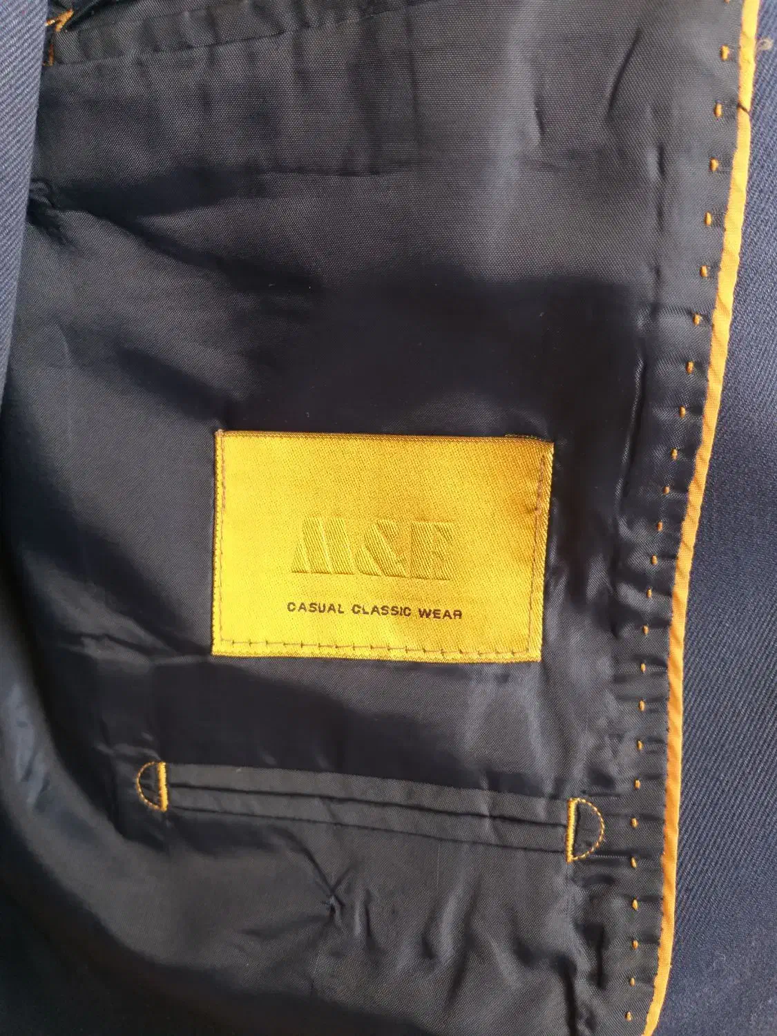 کت شلوار مجلسی سایز ۴۸ الی ۵۰ رنگ سرمه ای|لباس|سهند, |دیوار