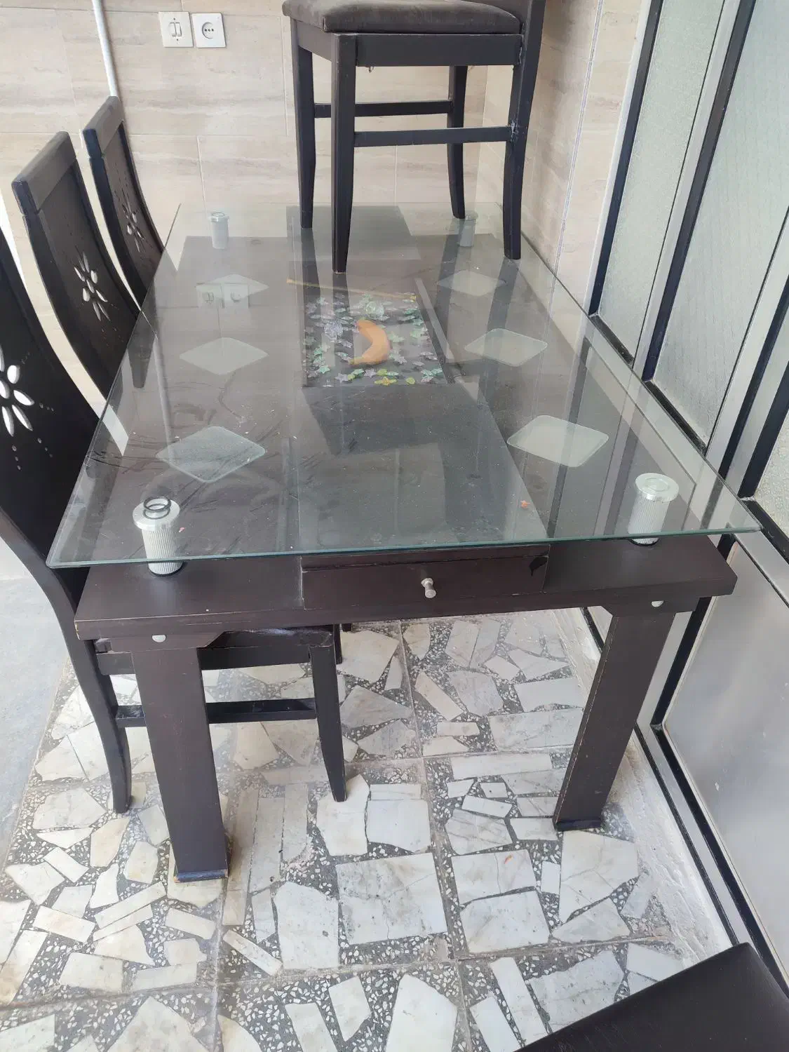 میز غذا خوری|میز و صندلی غذاخوری|گنبد کاووس, |دیوار