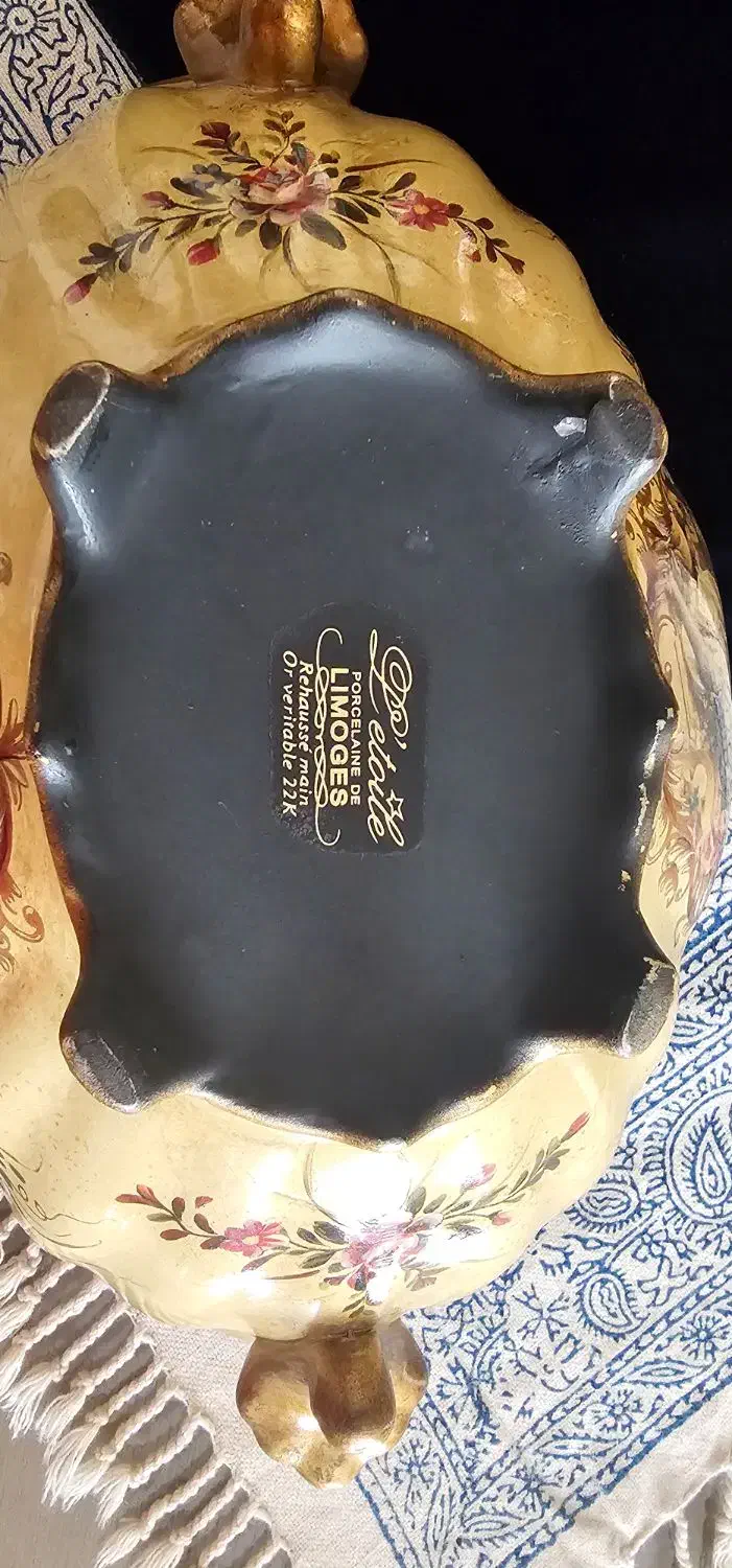 ظرف کشکولی لمونژ فرانسه|ظروف سرو و پذیرایی|تهران, سازمان برنامه جنوبی|دیوار