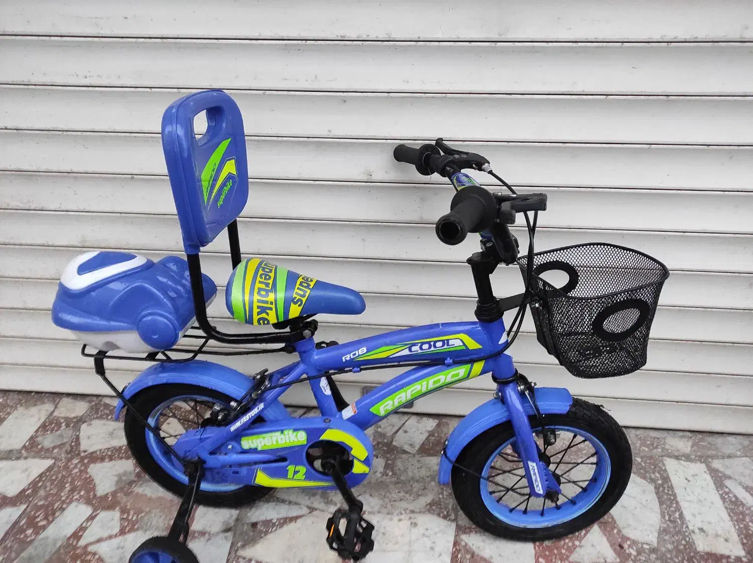 دوچرخه بچه گانه 12 راپیدو در حد نو|دوچرخه، اسکیت، اسکوتر|رشت, دروازه لاکان|دیوار