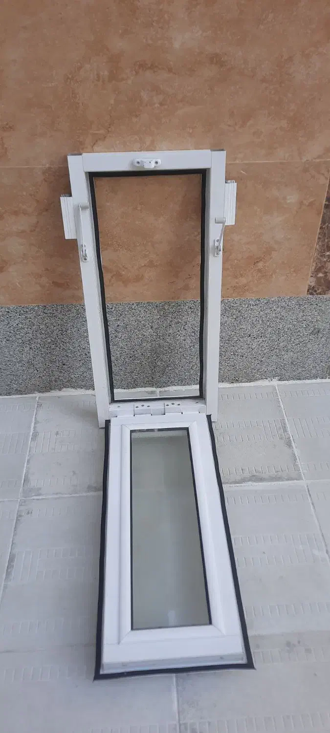 پنجره آلمینیومی یخچالی|مصالح و تجهیزات ساختمان|صوفیان, |دیوار