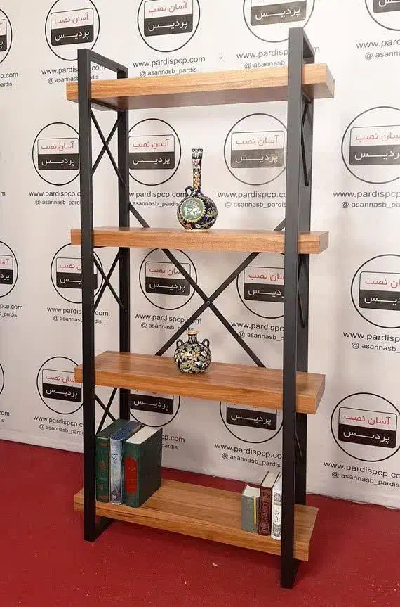 فلز سبک|کتابخانه، شلف، قفسه‌های دیواری|بیرجند, |دیوار