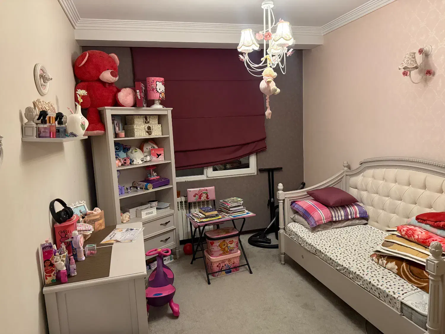 ست کامل اناق کودک بالسا|تخت و صندلی بچه|تهران, اختیاریه|دیوار