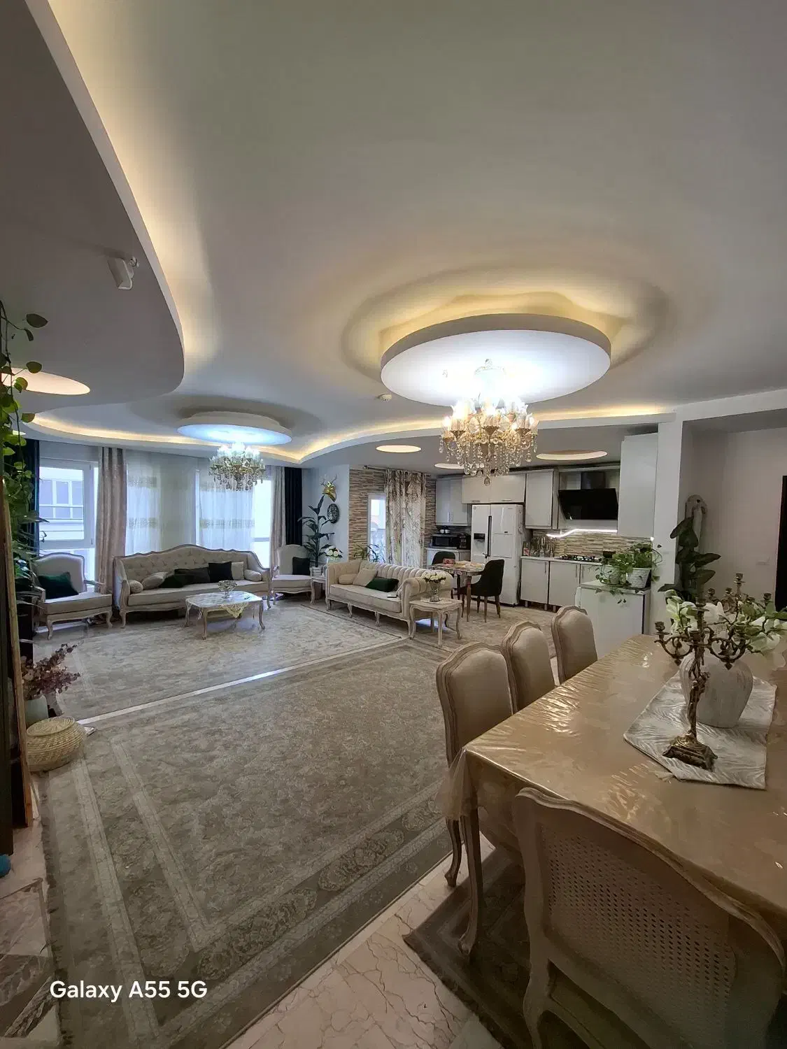 ۱۳۵ متر ۳ خوابه فول امکانات طبقه ۵ جنت اباد