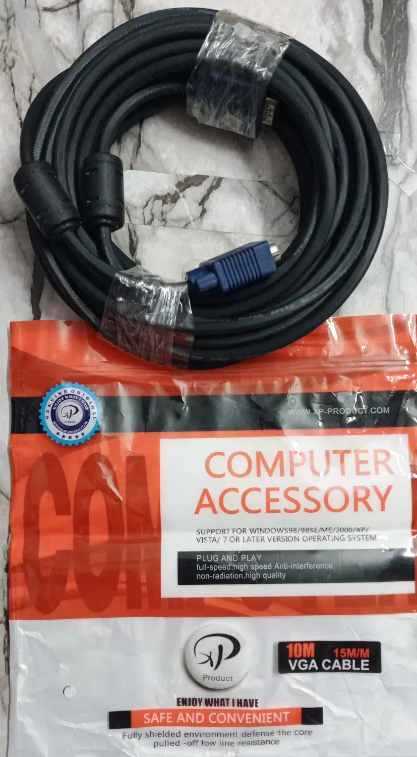 کابل vga|قطعات و لوازم جانبی رایانه|ری, شهید بهشتی|دیوار