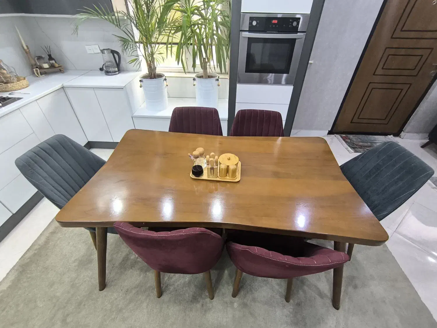 میز غذا خوری|میز و صندلی غذاخوری|دهلران, |دیوار