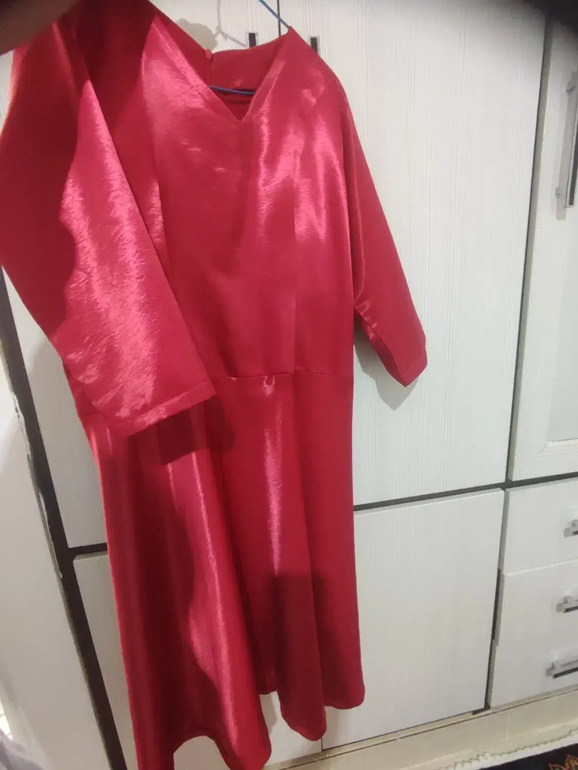 پیرهن ساتن یلدایی|لباس|نهاوند, |دیوار