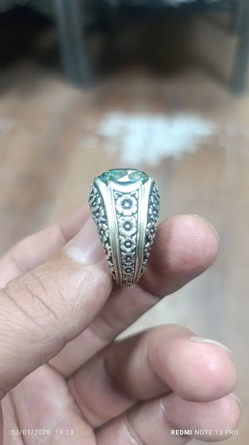 انگشتر نقره|کلکسیون اشیاء عتیقه|هشتگرد, شهرک ولیعصر (مصلی)|دیوار