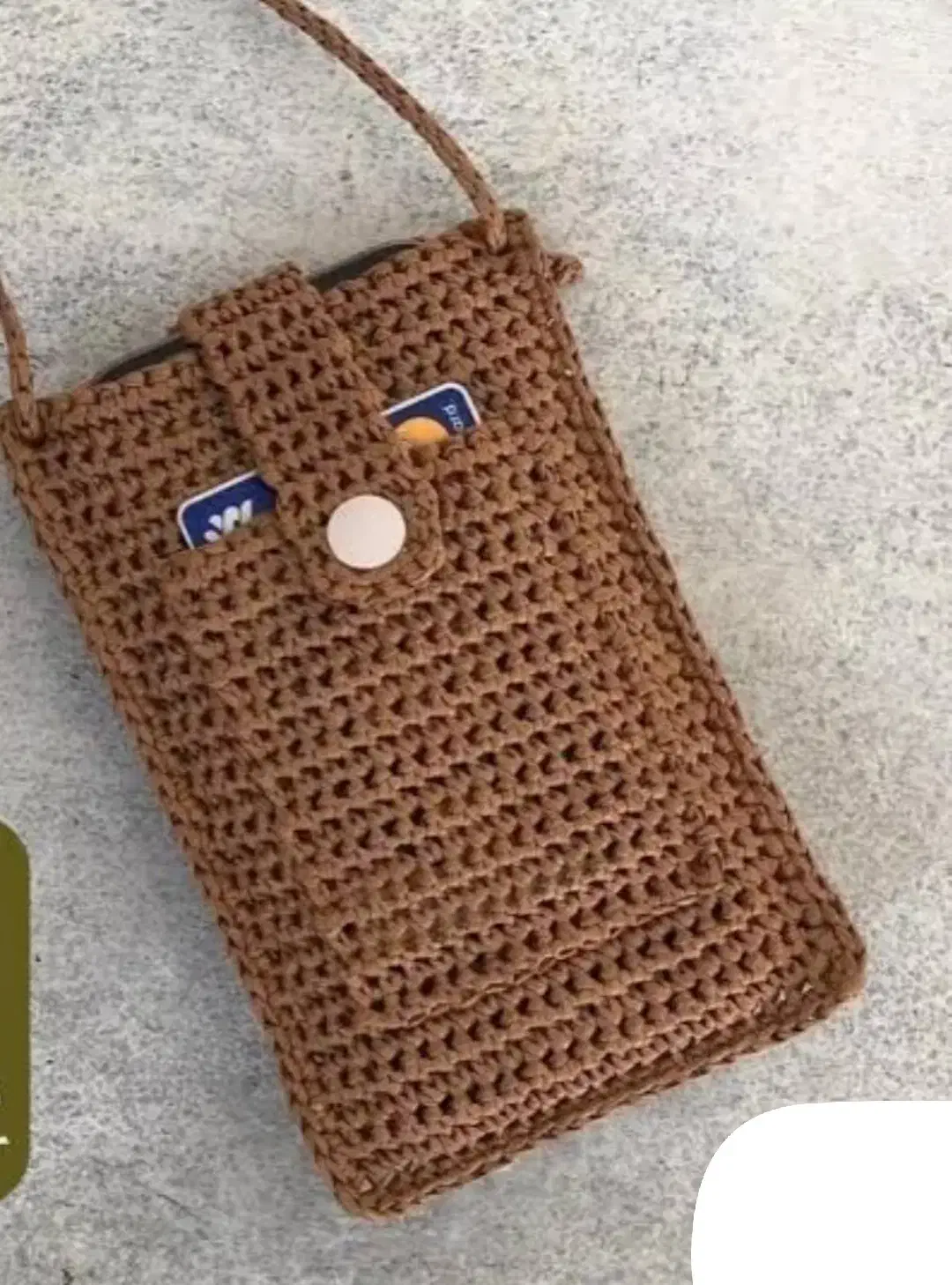 کیف گوشی و کارت مکرومه|کیف، کفش، کمربند|تبریز, |دیوار