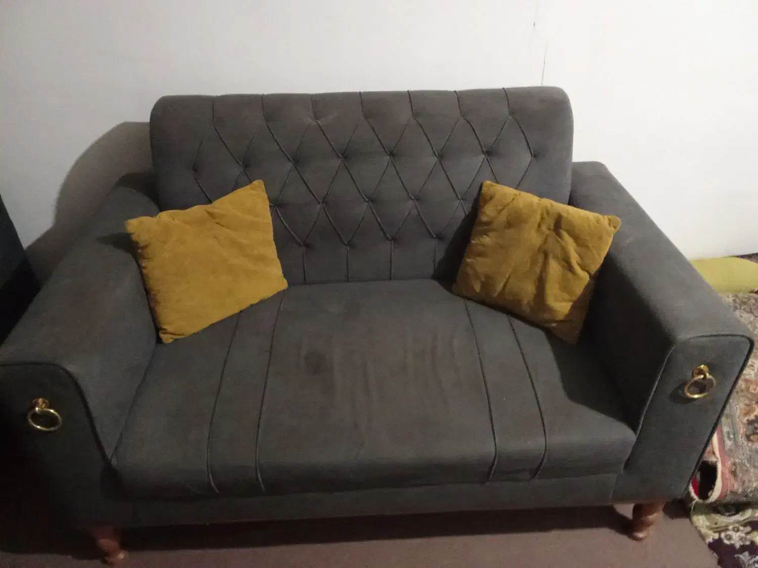 مبل ۷نفره کار کرده|مبلمان خانگی و میز عسلی|سنگر, |دیوار