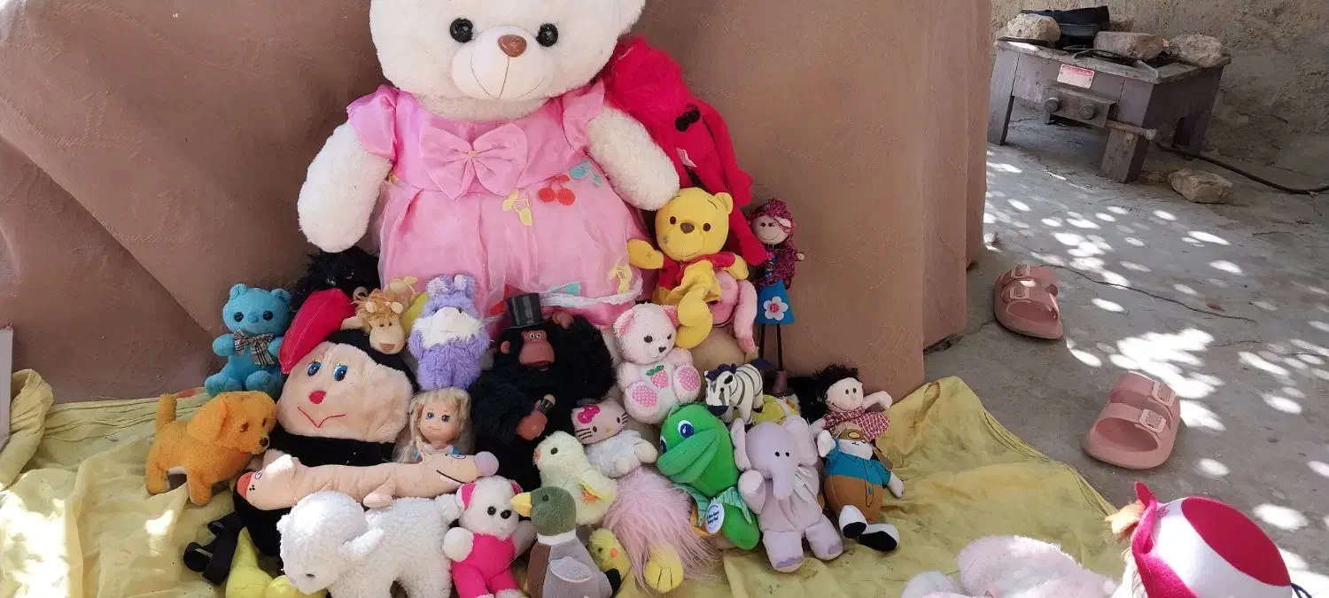 عروسک|اسباببازی بچه|قروه, |دیوار