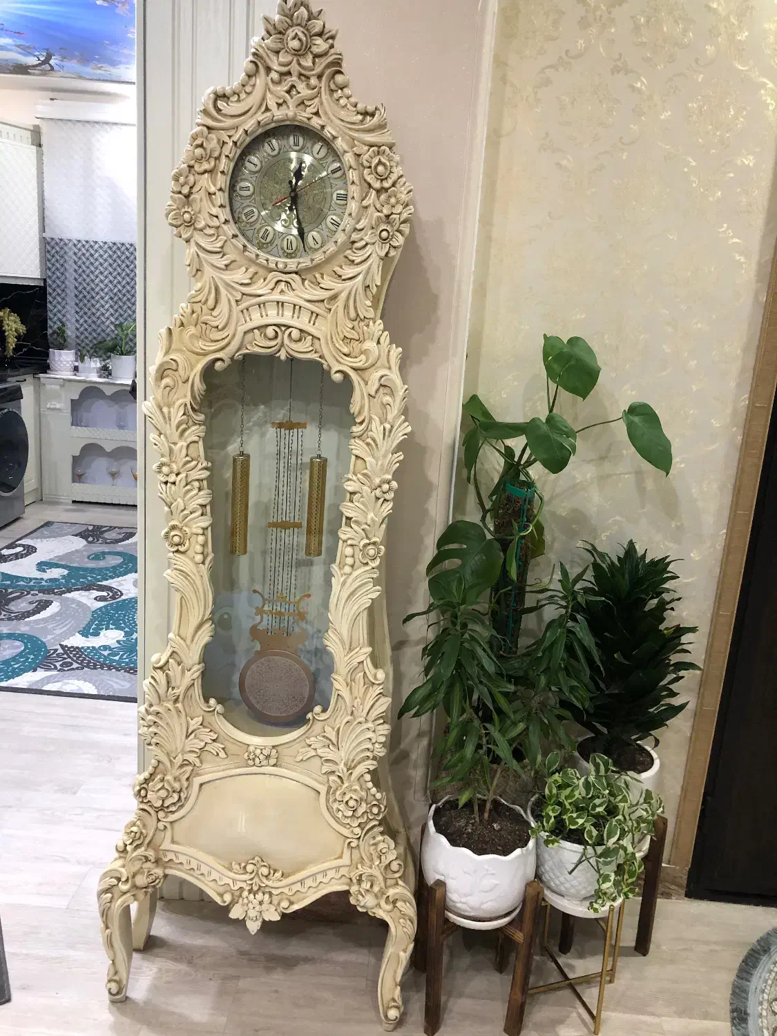 ساعت ایستاده|ساعت دیواری و تزئینی|لنگرود, |دیوار