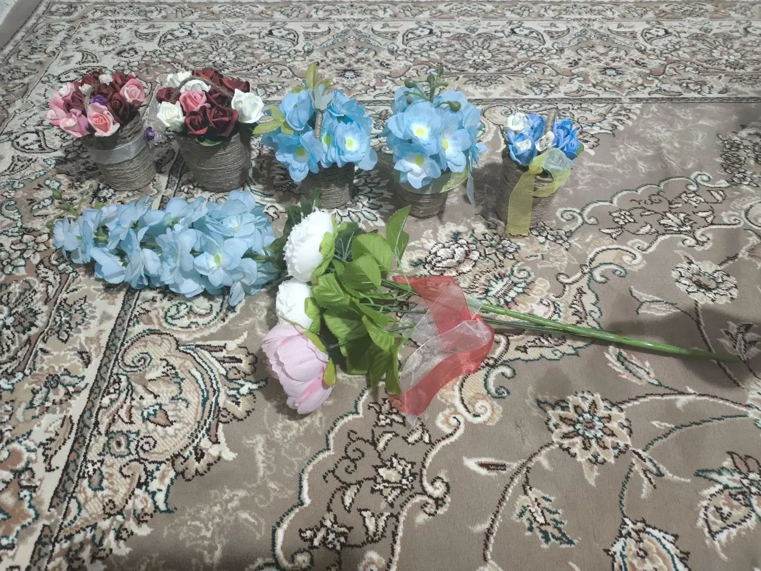 گل مصنوعی|صنایع دستی و سایر لوازم تزئینی|هشتگرد, هشتگرد قدیم|دیوار