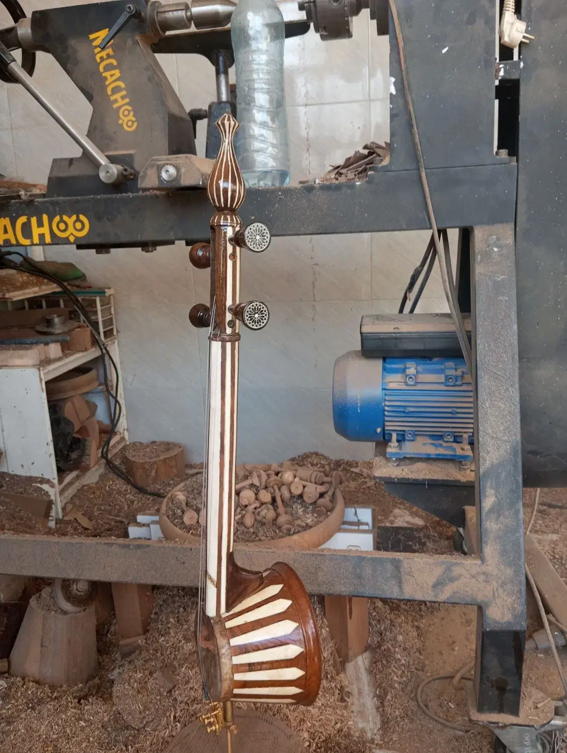 تمام استخوان کاری|سازهای سنتی|تهران, آذری|دیوار