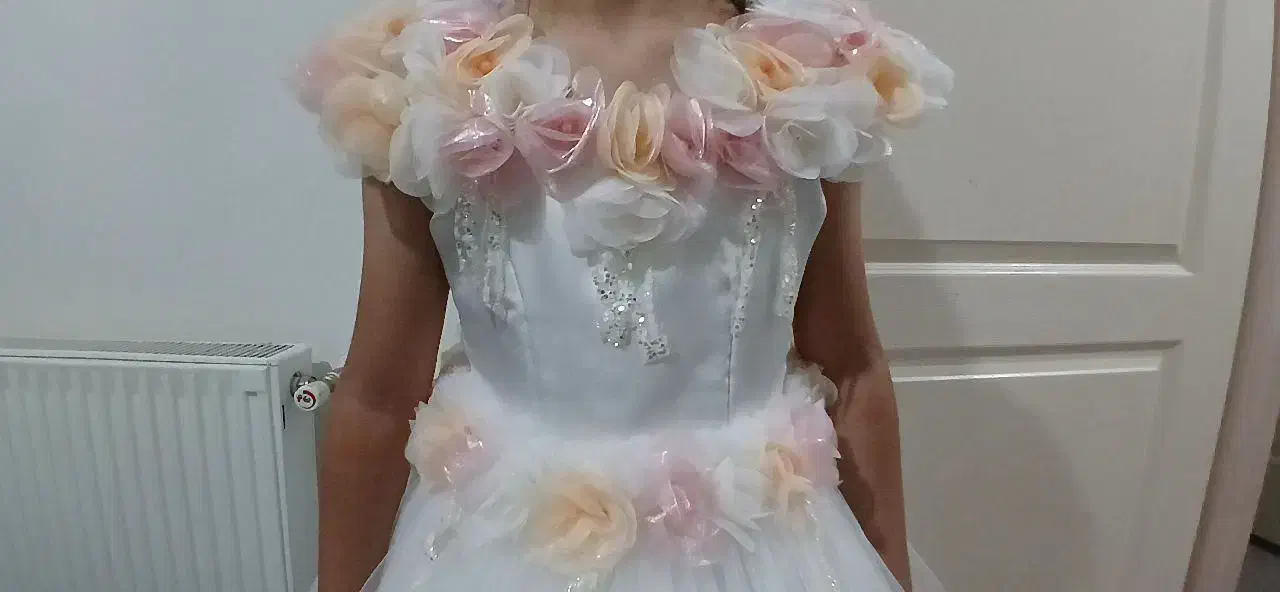 لباس عروس بچگانه نو|لباس|زنجان, |دیوار