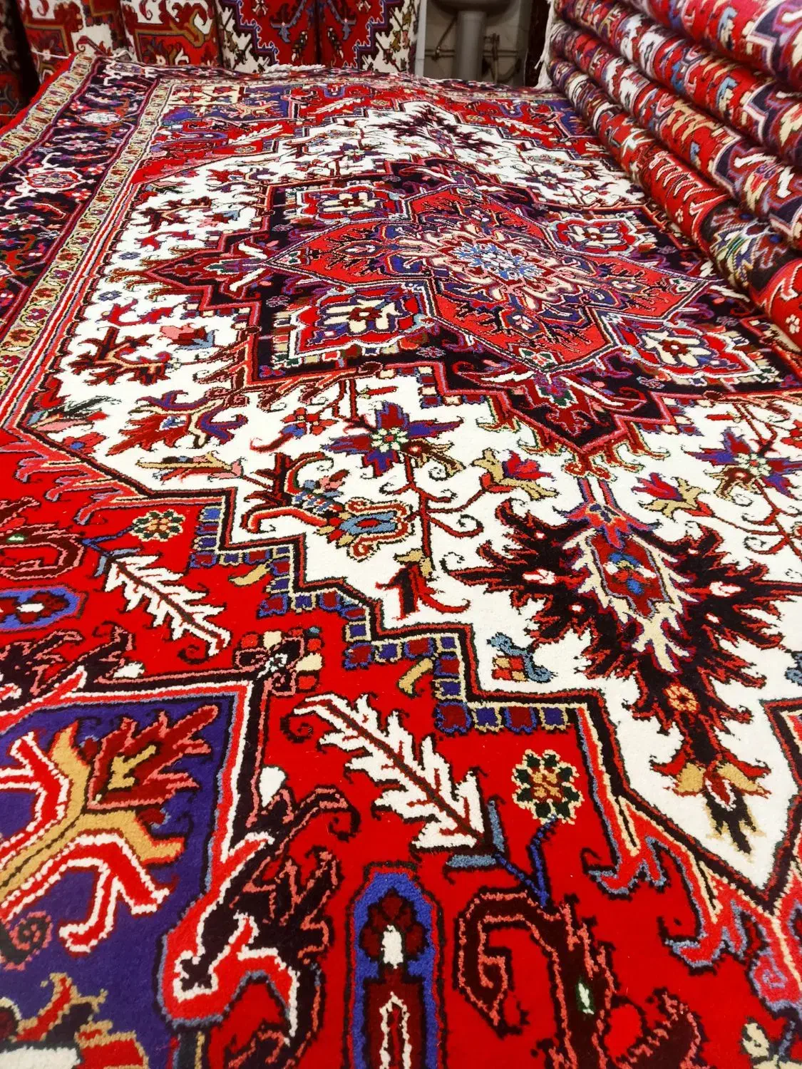 یک جفت فرش 6متری|فرش|تبریز, |دیوار