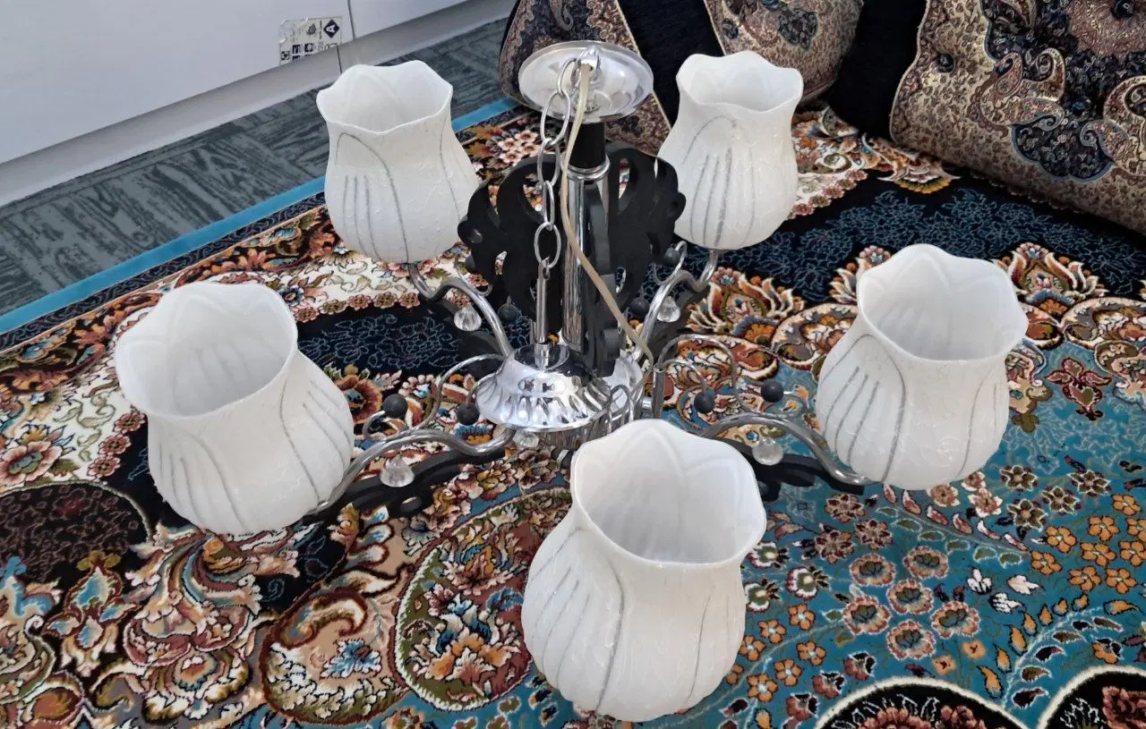 لوستر|لوستر و چراغ آویز|بیرجند, |دیوار