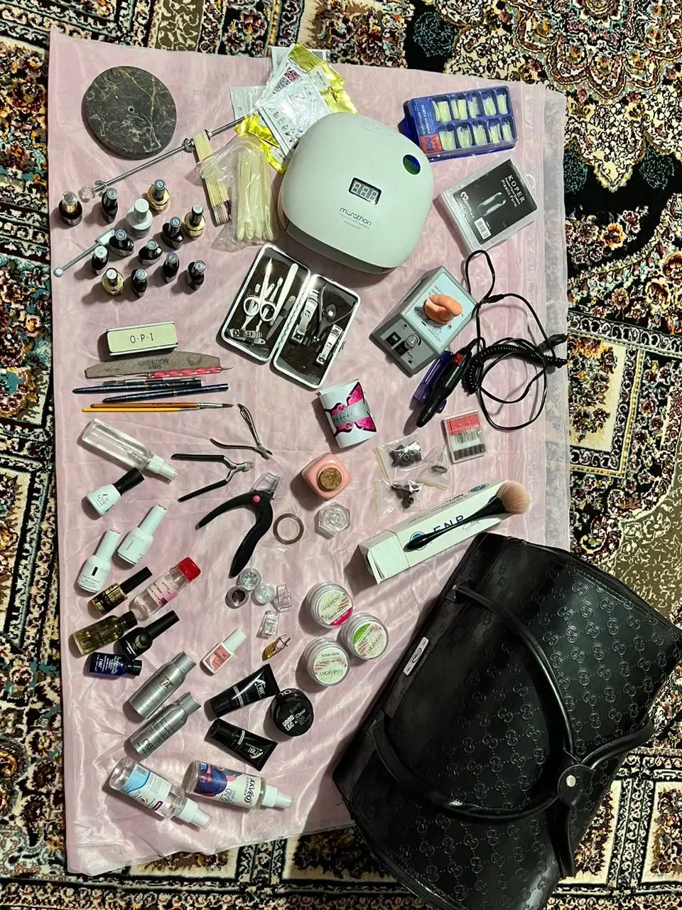 وسایل کاشت ناخن|آرایشی، بهداشتی، درمانی|کرمان, |دیوار