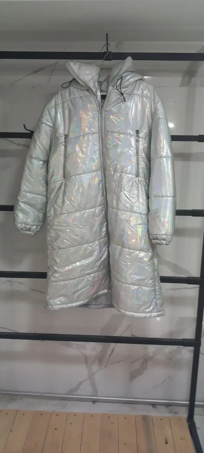 کاپشن بلند و براق ترک، مناسب فصل پاییز و زمستان|لباس|مشگین شهر, |دیوار