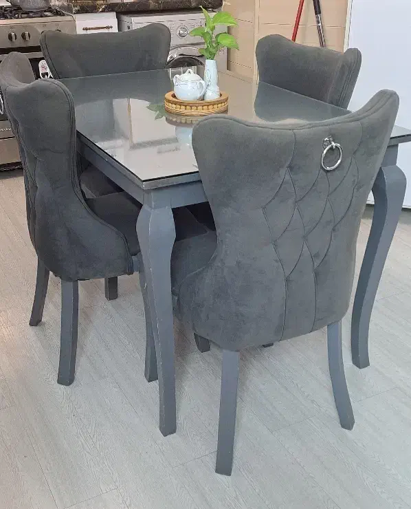 میز نهاری خوری ۴ نفره|میز و صندلی غذاخوری|مشهد, نیروی هوایی|دیوار