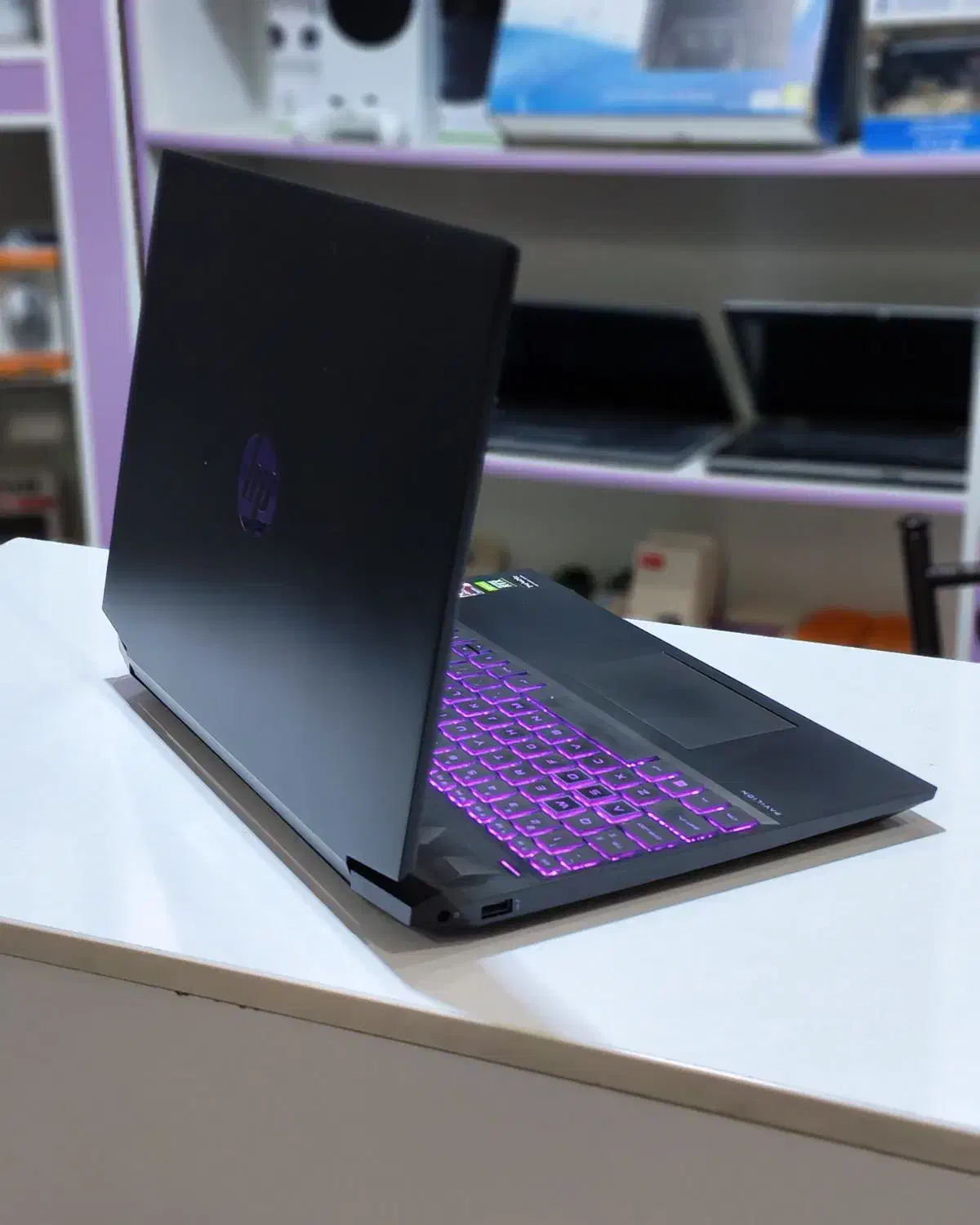 لپتاپ گیمینگ hp pavilion rtx 3050|رایانه همراه|یزد, |دیوار