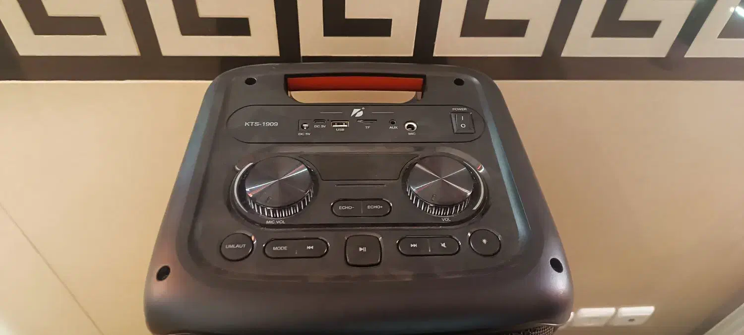 باند kts1909 دارای میکروفون بیسیم|پخشکننده همراه|زنجان, |دیوار