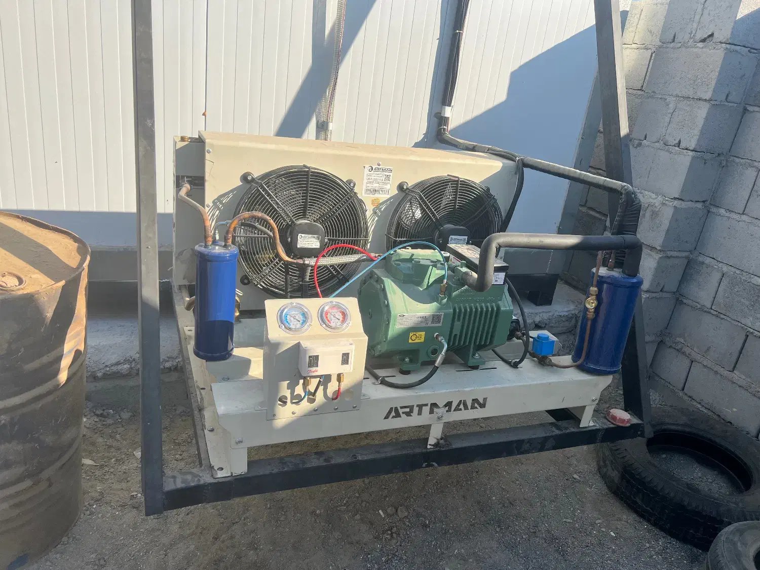 سردخانه زیر صفر|ماشین‌آلات صنعتی|بمانی, |دیوار