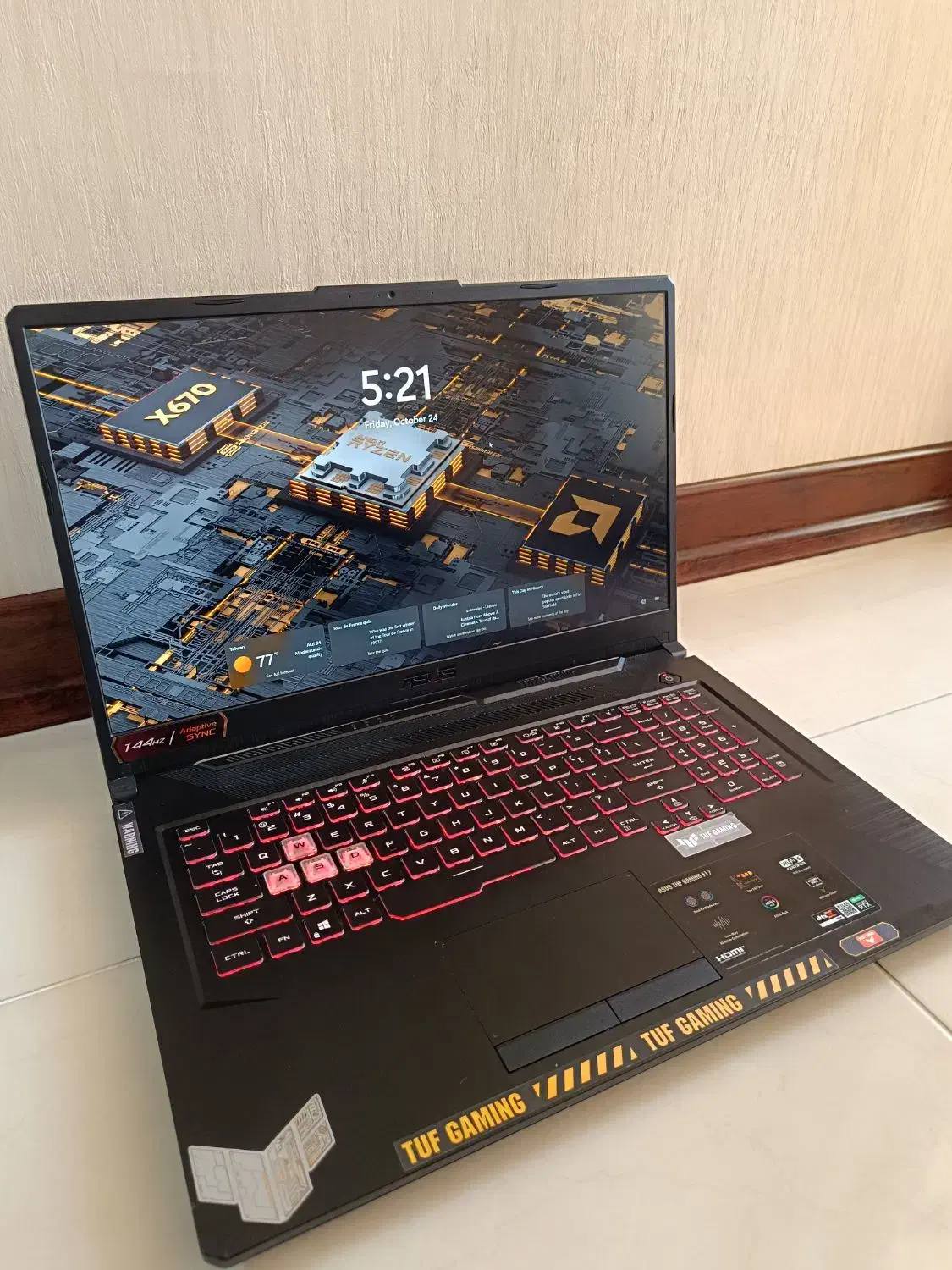 لپتاب ایسوس TUF GAMING|رایانه همراه|همدان, |دیوار