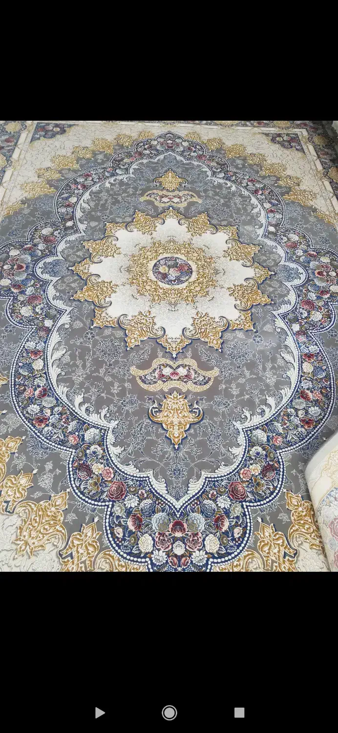 وتخته‌فرش‌۹متری‌۱۲۰۰شانه‌۳۶۰۰تراکم‌برجسته|فرش|قروه, |دیوار