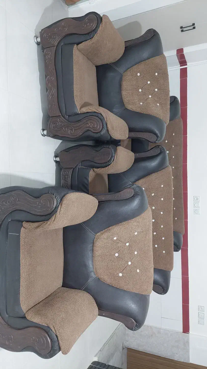 مبل ۷ نفره|مبلمان خانگی و میز عسلی|الوند, |دیوار