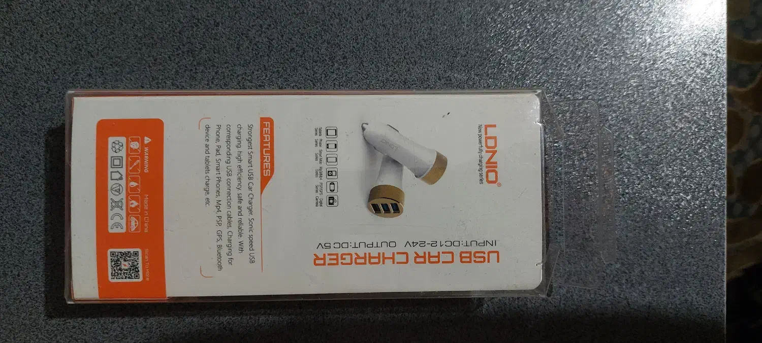 شارژر فندکی مدل DL-C50 به همراه کابل microUSB|لوازم جانبی موبایل و تبلت|تهران, سعادتآباد|دیوار