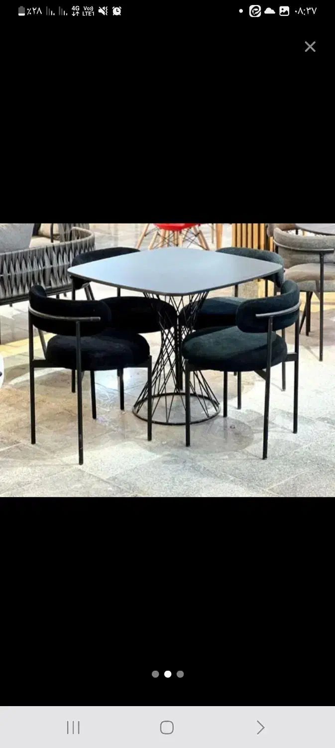 میزوصندلی نهارخوری شیدا۱۷۱۸۱۸|میز و صندلی غذاخوری|اردبیل, |دیوار