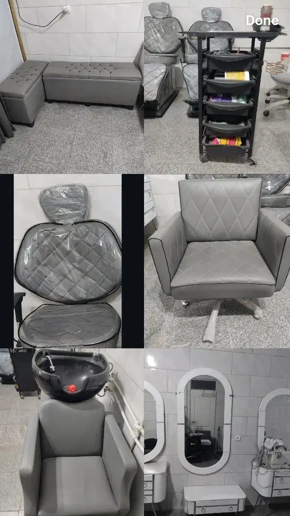 تجهیزات آرایشگاهی،صندلی،سرشور،باکس،ترولی|آرایشگاه و سالن‌های زیبایی|چهاردانگه (تهران), |دیوار