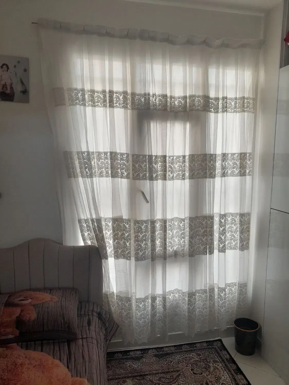 پرده اتاق خواب آشپزخانه|پرده، رانر، رومیزی|تهران, خاک سفید|دیوار