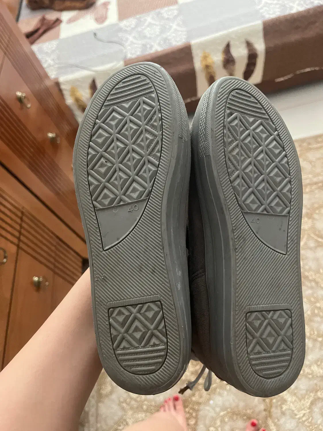 نیم بوت سایز ۴۰ قالب کوچک|کیف، کفش، کمربند|اصفهان, شمس آباد|دیوار