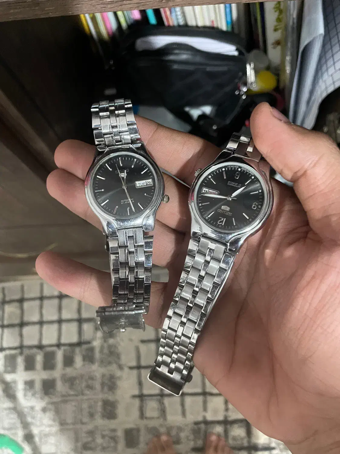 دوتا ساعت مچی سیکو ۵ اصل|ساعت|کاشان, شهرک فرهنگیان|دیوار