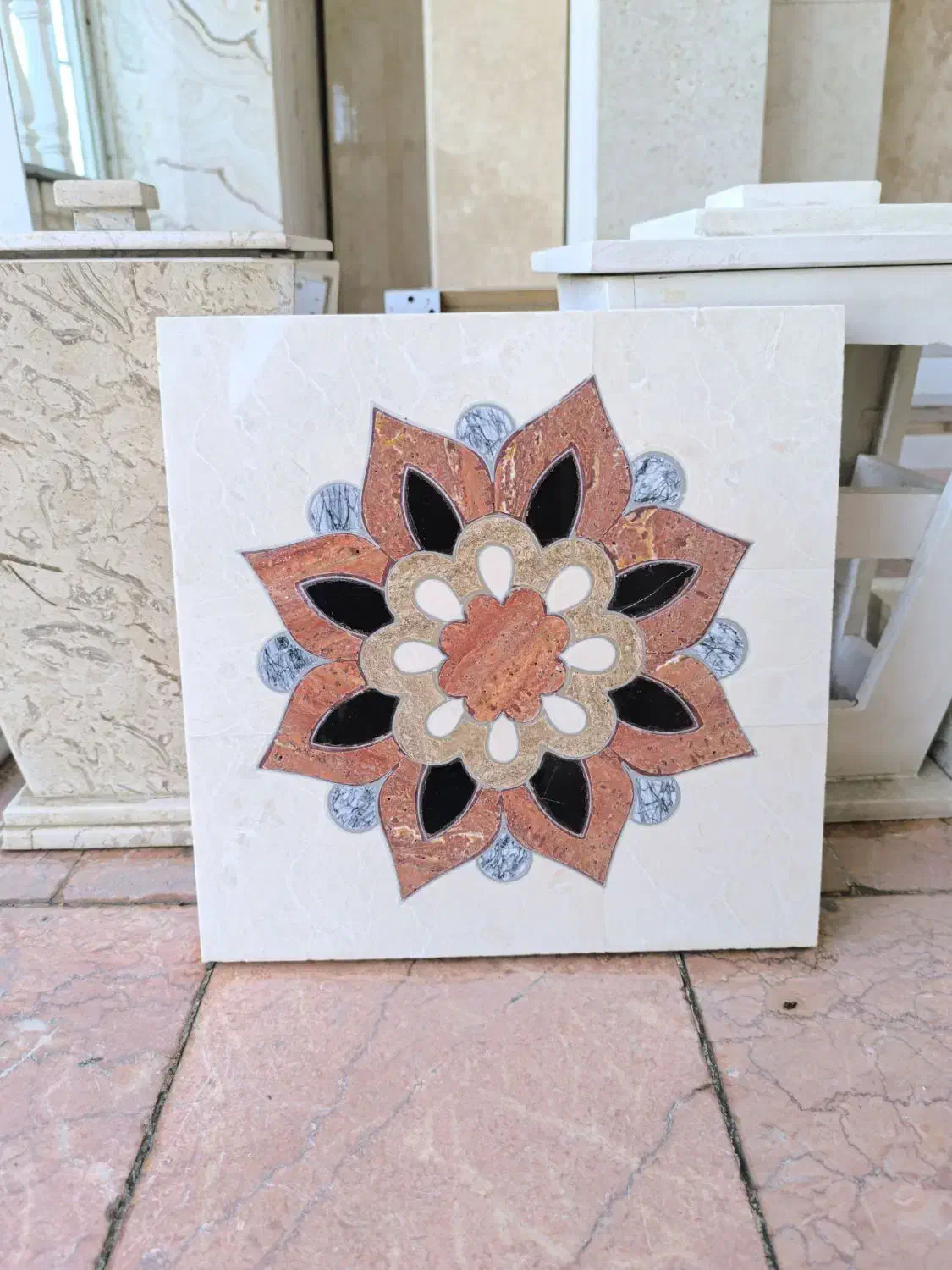 سنگ معرق کف مرمریت پرطاووسی یزد کف|مصالح و تجهیزات ساختمان|قرچک, شهرک طلائیه|دیوار