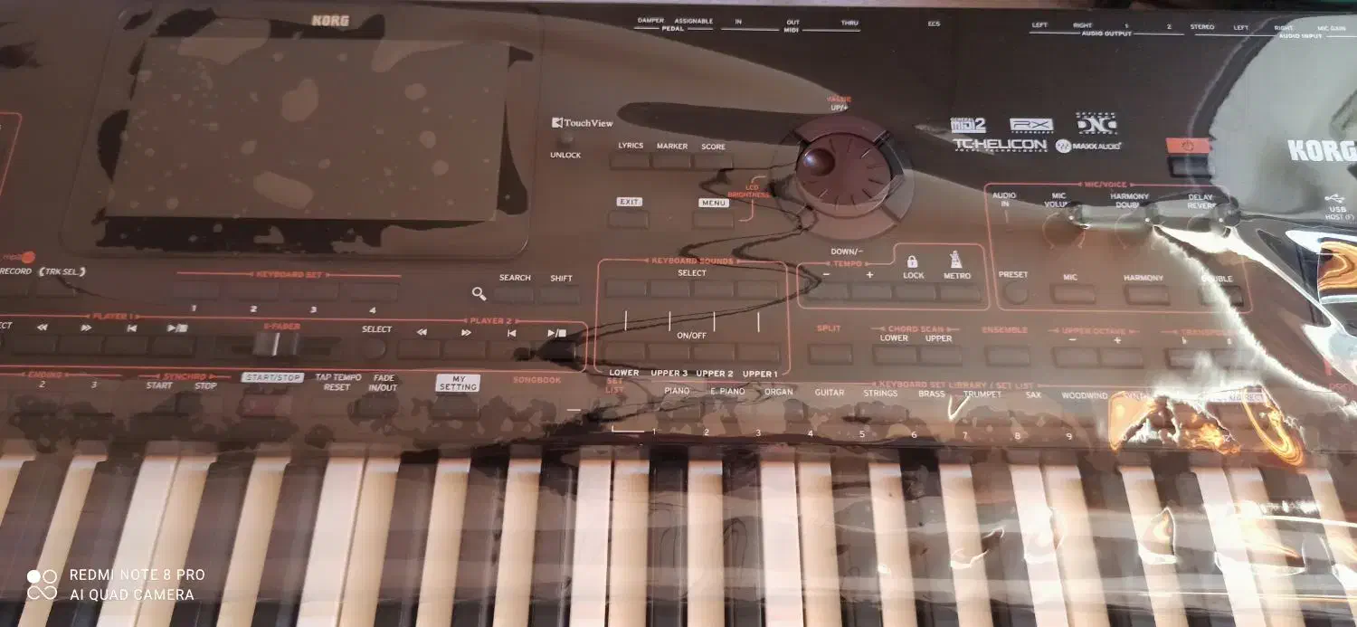 ارگ pa4درحد|پیانو، کیبورد، آکاردئون|بیستون, |دیوار