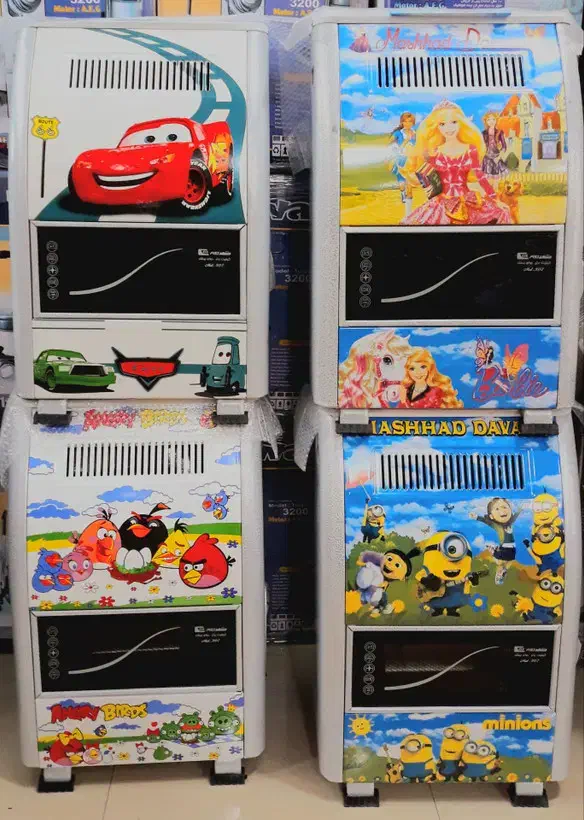 بخاری گازی طرح کودک توان با ضمانت شرکتی|بخاری، هیتر، شومینه|رشت, یخسازی|دیوار