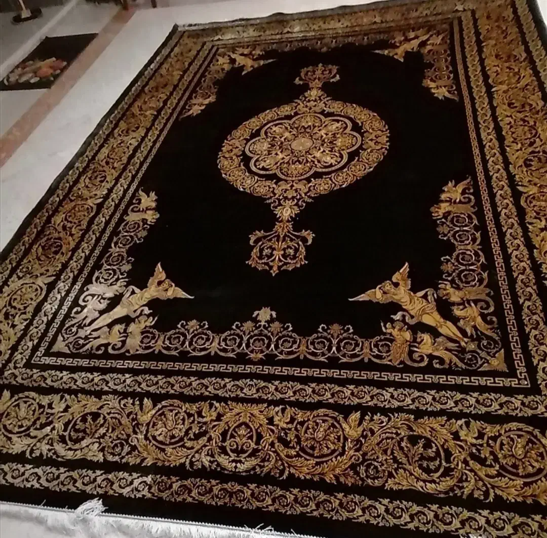 دو تخته فرش نه متری ابریشمی شاهکار مشهد|فرش|تهران, صادقیه|دیوار