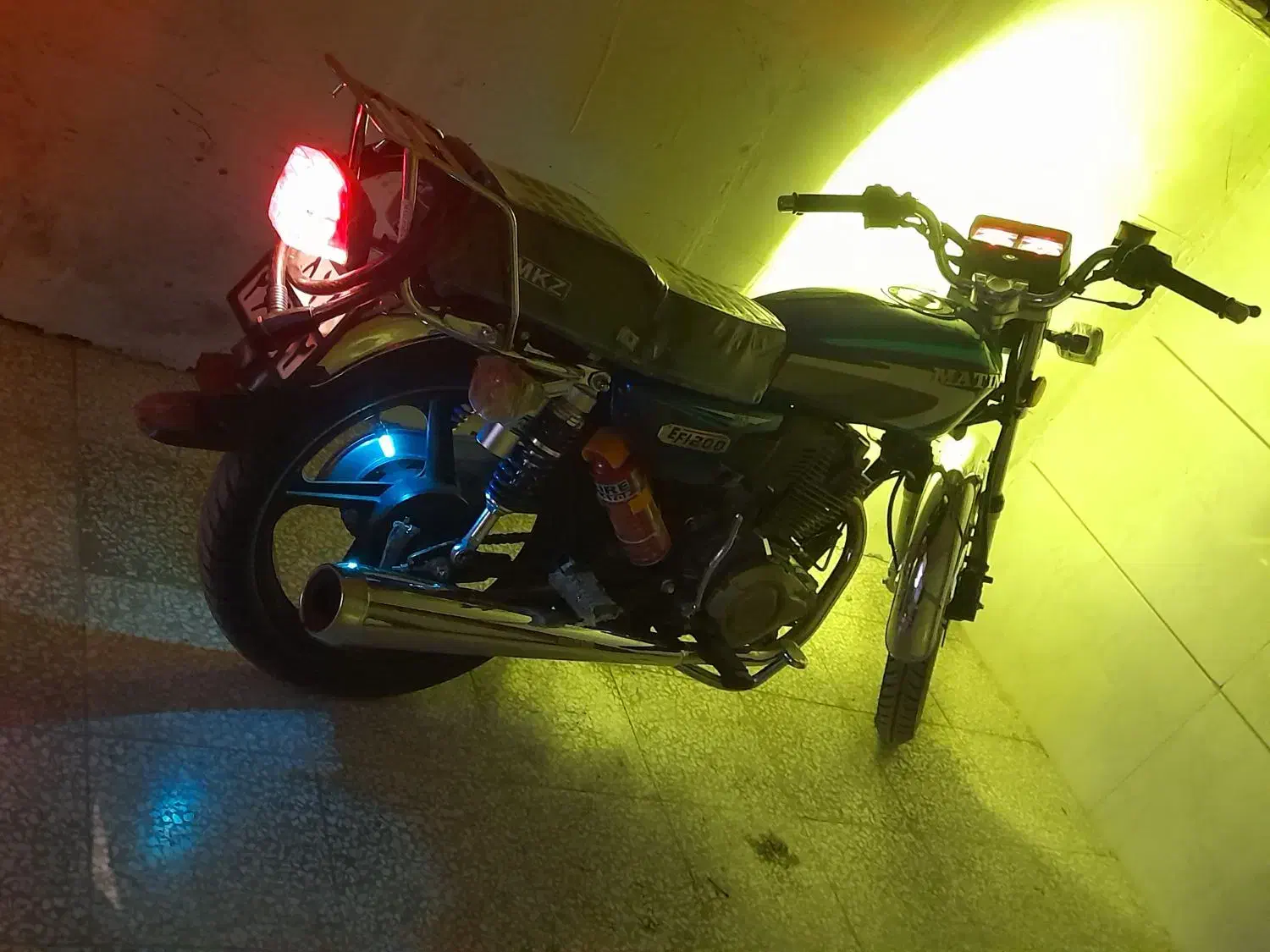 موتور متین ۲۰۰|موتورسیکلت|کرمانشاه, |دیوار